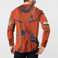 Personalized Astronaut Button Sweatshirt Space Diving Suit India - Wonder Print Shop