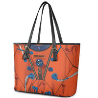 Personalized Astronaut Leather Tote Bag Space Diving Suit India - Wonder Print Shop