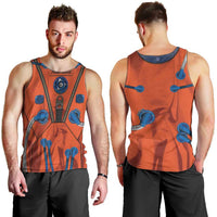 Personalized Astronaut Men Tank Top Space Diving Suit India - Wonder Print Shop