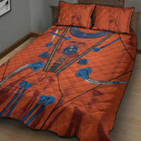 Personalized Astronaut Quilt Bed Set Space Diving Suit India - Wonder Print Shop