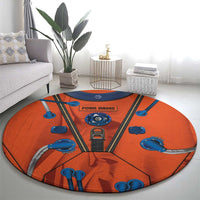 Personalized Astronaut Round Carpet Space Diving Suit India - Wonder Print Shop