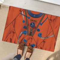 Personalized Astronaut Rubber Doormat Space Diving Suit India - Wonder Print Shop