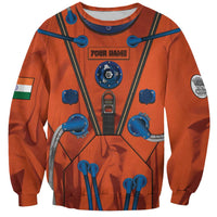 Personalized Astronaut Sweatshirt Space Diving Suit India - Wonder Print Shop