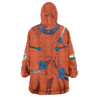 Personalized Astronaut Wearable Blanket Hoodie Space Diving Suit India - Wonder Print Shop