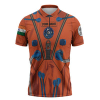 Personalized Astronaut Zipper Polo Shirt Space Diving Suit India - Wonder Print Shop
