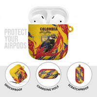 Colombia AirPods Case Colombian Andean Condor With Coat Of Arms - Wonder Print Shop