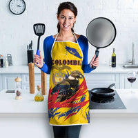 Colombia Apron Colombian Andean Condor With Coat Of Arms - Wonder Print Shop