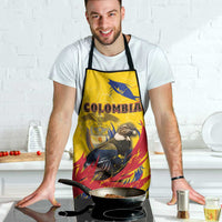 Colombia Apron Colombian Andean Condor With Coat Of Arms - Wonder Print Shop