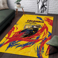 Colombia Area Rug Colombian Andean Condor With Coat Of Arms - Wonder Print Shop