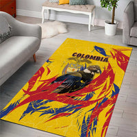 Colombia Area Rug Colombian Andean Condor With Coat Of Arms - Wonder Print Shop