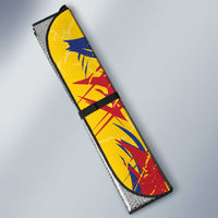 Colombia Auto Sun Shade Colombian Andean Condor With Coat Of Arms - Wonder Print Shop