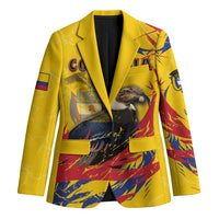 Personalized Colombia Blazer Colombian Andean Condor With Coat Of Arms - Wonder Print Shop