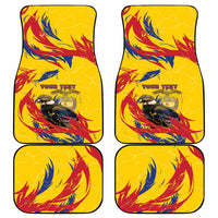 Colombia Car Mats Colombian Andean Condor With Coat Of Arms - Wonder Print Shop