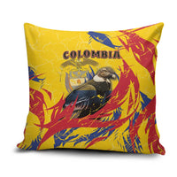 Colombia Pillow Cover Colombian Andean Condor With Coat Of Arms - Wonder Print Shop