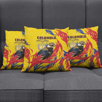 Colombia Pillow Cover Colombian Andean Condor With Coat Of Arms - Wonder Print Shop