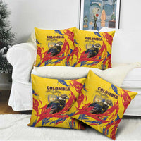 Colombia Pillow Cover Colombian Andean Condor With Coat Of Arms - Wonder Print Shop