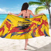 Colombia Sarong Colombian Andean Condor With Coat Of Arms - Wonder Print Shop