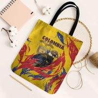Colombia Tote Bag Colombian Andean Condor With Coat Of Arms - Wonder Print Shop