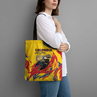 Colombia Tote Bag Colombian Andean Condor With Coat Of Arms - Wonder Print Shop