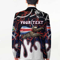Personalized Costa Rica Blazer Flying Sloth - Wonder Print Shop