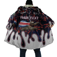 Personalized Costa Rica Cloak Flying Sloth - Wonder Print Shop