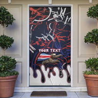 Personalized Costa Rica Door Cover Flying Sloth - Wonder Print Shop