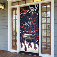 Personalized Costa Rica Door Cover Flying Sloth - Wonder Print Shop