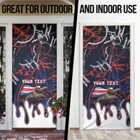 Personalized Costa Rica Door Cover Flying Sloth - Wonder Print Shop