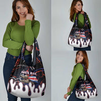 Costa Rica Grocery Bag Flying Sloth - Wonder Print Shop