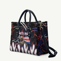 Costa Rica Leather Bag Flying Sloth - Wonder Print Shop