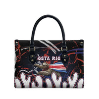 Costa Rica Leather Bag Flying Sloth - Wonder Print Shop