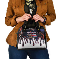 Costa Rica Shoulder Handbag Flying Sloth - Wonder Print Shop
