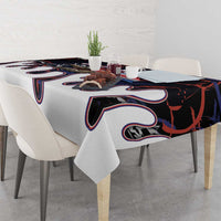 Costa Rica Tablecloth Flying Sloth - Wonder Print Shop