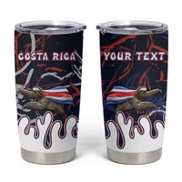 Personalized Costa Rica Tumbler Cup Flying Sloth - Wonder Print Shop