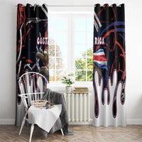 Costa Rica Window Curtain Flying Sloth - Wonder Print Shop