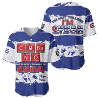 Cuba Baseball Jersey Cubano The Perfect Element - Wonder Print Shop