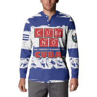Cuba Button Sweatshirt Cubano The Perfect Element - Wonder Print Shop
