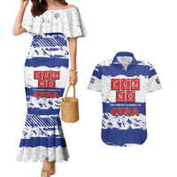 Cuba Couples Matching Mermaid Dress and Hawaiian Shirt Cubano The Perfect Element - Wonder Print Shop