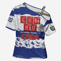 Cuba Cross Shoulder Shirt Cubano The Perfect Element - Wonder Print Shop