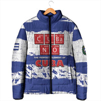 Cuba Padded Jacket Cubano The Perfect Element - Wonder Print Shop