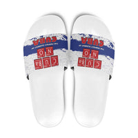 Cuba Slide Sandals Cubano The Perfect Element - Wonder Print Shop