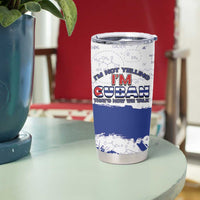 Cuba Tumbler Cup Cubano The Perfect Element - Wonder Print Shop