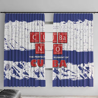 Cuba Window Curtain Cubano The Perfect Element - Wonder Print Shop