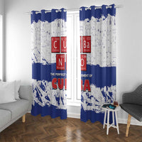 Cuba Window Curtain Cubano The Perfect Element - Wonder Print Shop