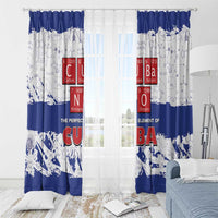 Cuba Window Curtain Cubano The Perfect Element - Wonder Print Shop