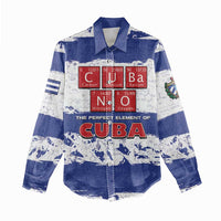 Cuba Women Casual Shirt Cubano The Perfect Element - Wonder Print Shop