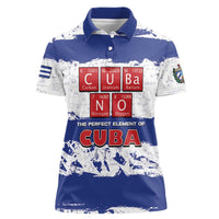 Cuba Women Polo Shirt Cubano The Perfect Element - Wonder Print Shop