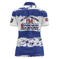 Cuba Women Polo Shirt Cubano The Perfect Element - Wonder Print Shop