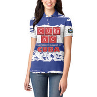 Cuba Women Polo Shirt Cubano The Perfect Element - Wonder Print Shop