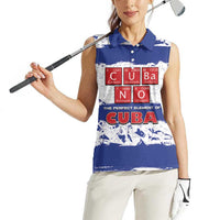 Cuba Women Sleeveless Polo Shirt Cubano The Perfect Element - Wonder Print Shop